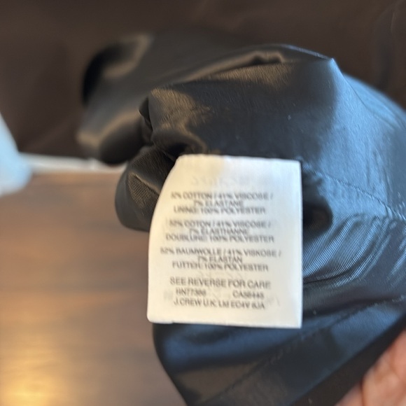 JCrew Black Shift Dress, 14 Tall - Picture 4 of 4